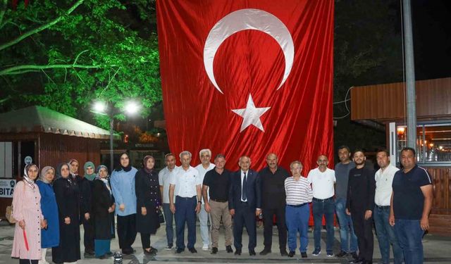 Yahyalı’da 15 Temmuz şehitleri dualarla anıldı