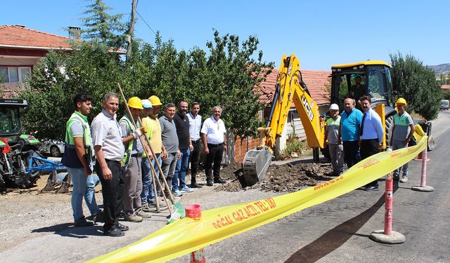 Çalışmalar başladı: Çorum'un bu ilçesine doğalgaz geliyor