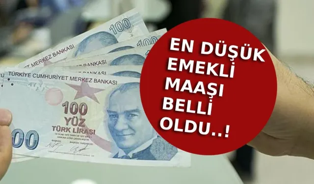 En düşük emekli maaşı 12 bin 500 lira olacak