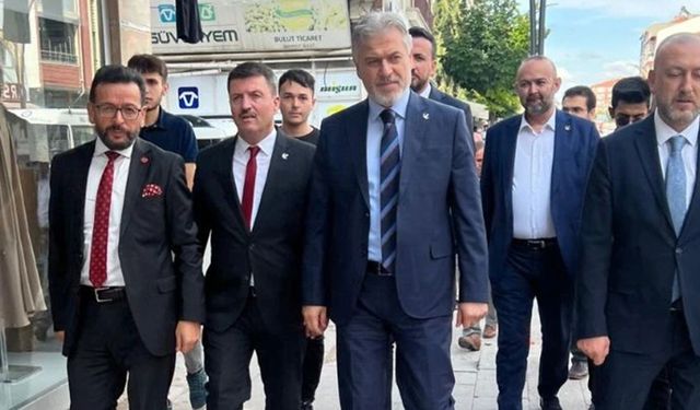 Yeniden Refah Partisi Alaca İlçe binasına açılış