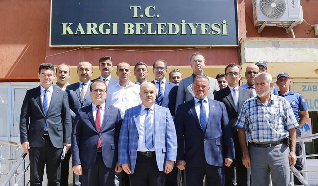 Dağlı’dan Kargı Belediyesine ziyaret