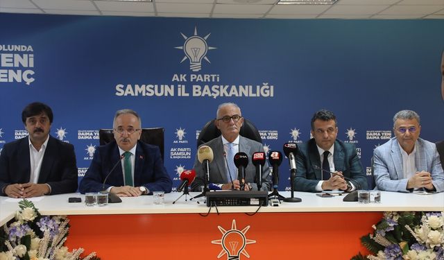 AK Parti Genel Başkan Yardımcısı Yılmaz, Samsun'da konuştu: