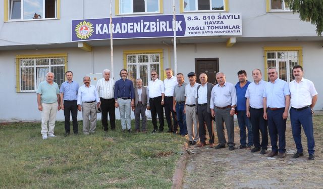 Esnaf Sanatkarlar ve Kooperatifçilik Genel Müdürü Şener'den Samsun'a ziyaret