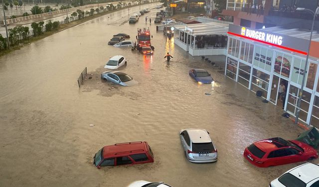 Karabük'te sağanak etkili oldu