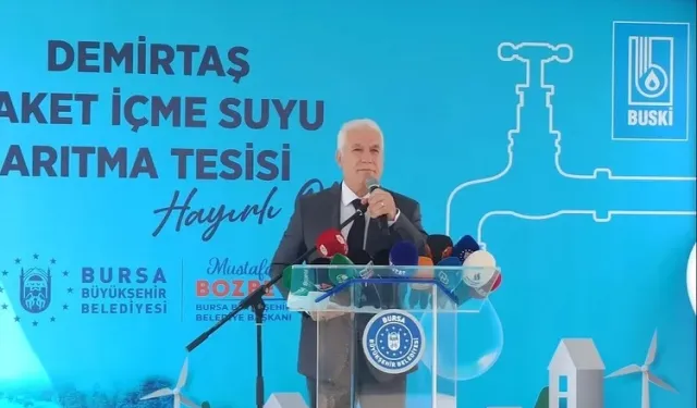 Bursalılar temiz suya daha kolay erişecek