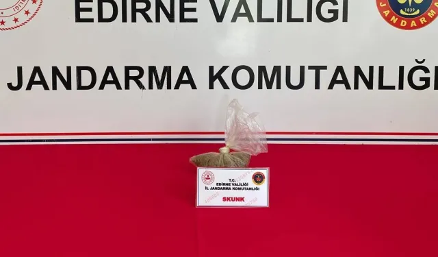 Edirne Keşan’da Skunk ele geçirildi