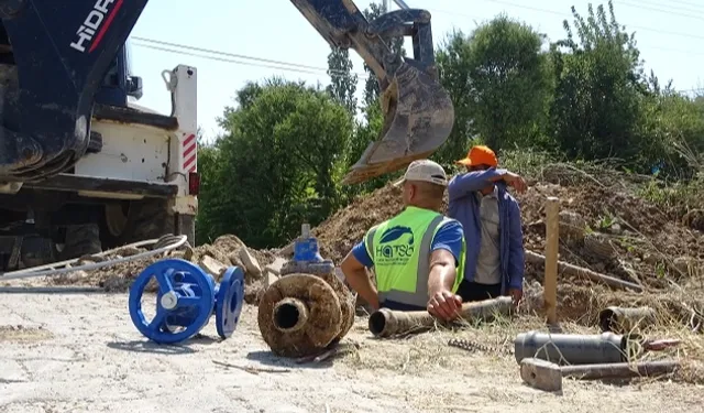 Hatay'da su problemleri çözülüyor