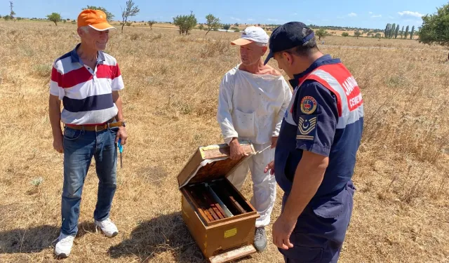 Keşan'da Jandarma'dan arıcılara uyarı