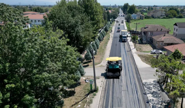 Sakarya'da Eski Ankara Yolu’nun çehresi değişiyor