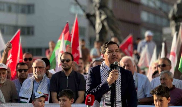 Arıkan; ’Şehitlere Rahmet Zalimlere Lanet’ etkinliğine katıldı