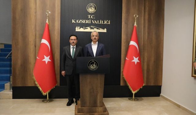 Bakan Uraloğlu Kayseri Valiliği’ni ziyaret etti