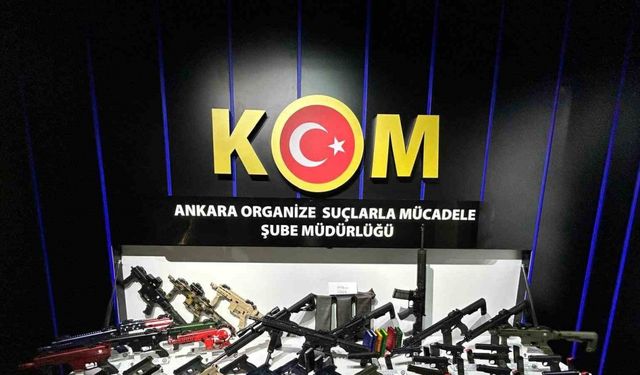 Başkentte silah kaçakçılarına operasyon: 5 gözaltı