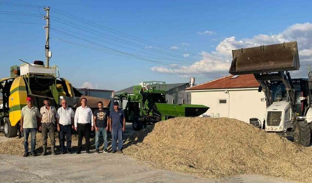 Beylikova’da silaj paketleme sezonu başladı