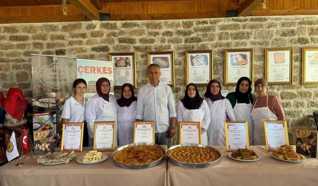 Çerkeş’in damak çatlatan coğrafi işaretli lezzetleri tanıtıldı