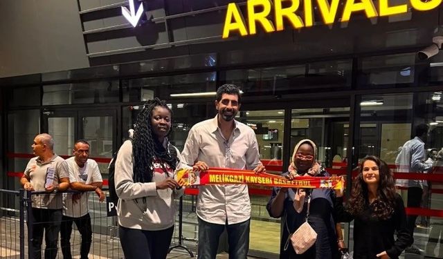 Christelle Diallo, Kayseri’ye geldi