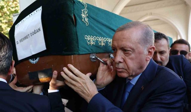 Cumhurbaşkanı Erdoğan, Türkiye Yazarlar Birliği Kurucu Başkanı Doğan’ın cenazesine katıldı