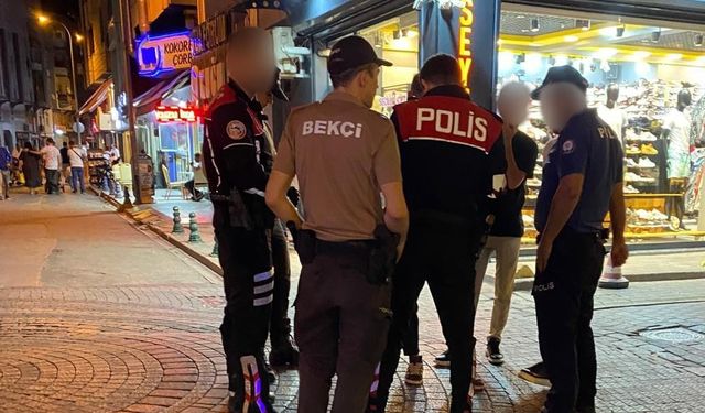 Gece saatlerinde yapılan çalışmalarda 109 şahıs sorgulandı