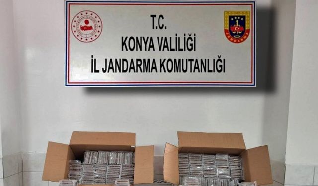 Jandarmadan kaçak tütün ve sigara operasyonu