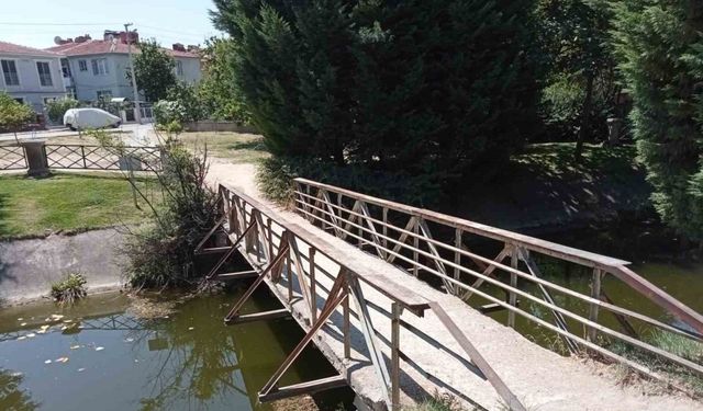 Kanlıkavak Park’ındaki eski köprü vatandaşları endişelendiriyor