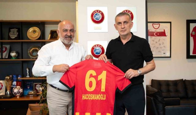 Kayserispor Başkanı Ali Çamlı’dan TFF’ye ziyaret