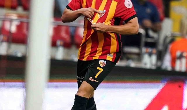 Kayserispor’un ilk golü Miguel Cardoso’dan