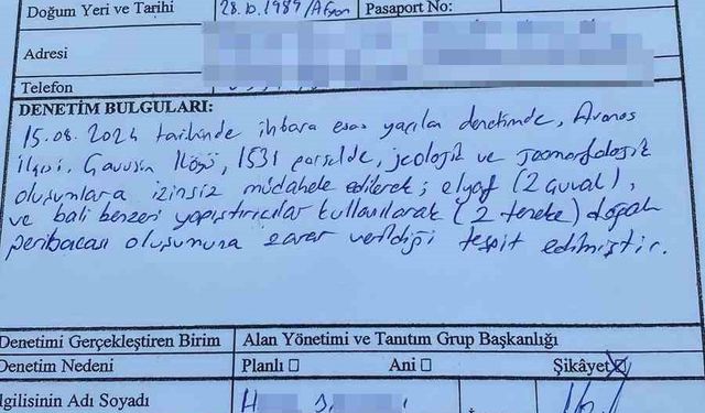 Kiğılı’dan Kapadokya Açıklaması: Su Bazlı Madde mi, Bali mi Kullanıldı?