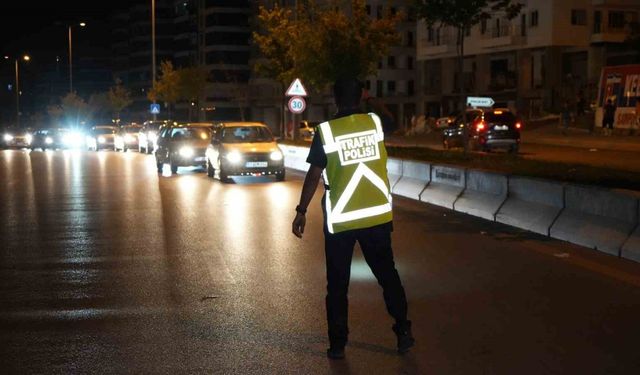 Kırıkkale’de 157 araç trafikten men edildi