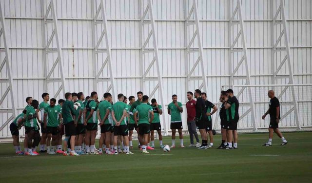 Konyaspor’da Bodrum FK maçı hazırlıkları sürüyor