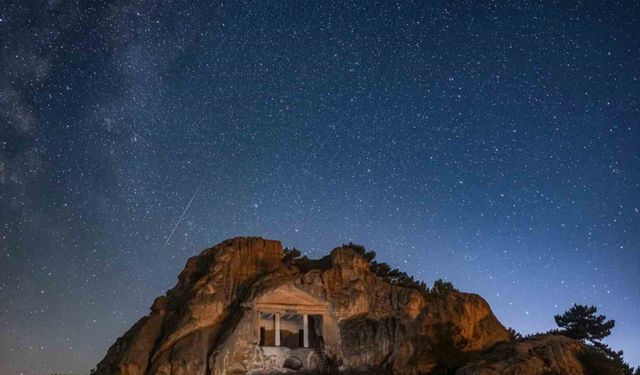 Perseid meteor yağmuru Eskişehir’de de fotoğraflandı