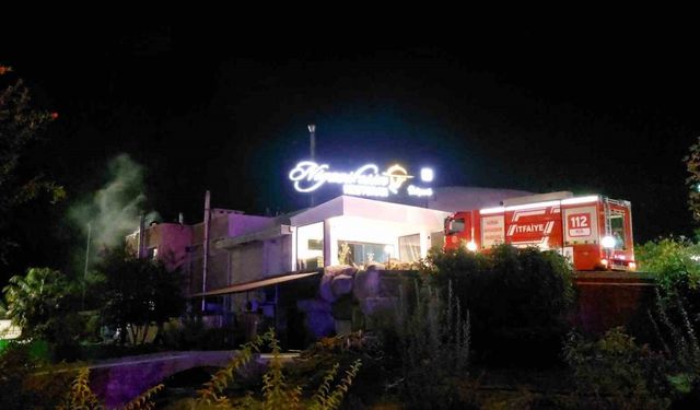 Samsun’da restoran yangını