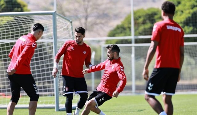 Sivasspor, Beşiktaş maçına hazır