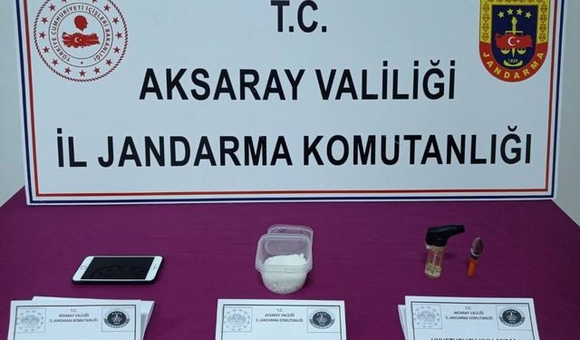 Uyuşturucu taciri jandarmanın operasyonuyla yakalandı