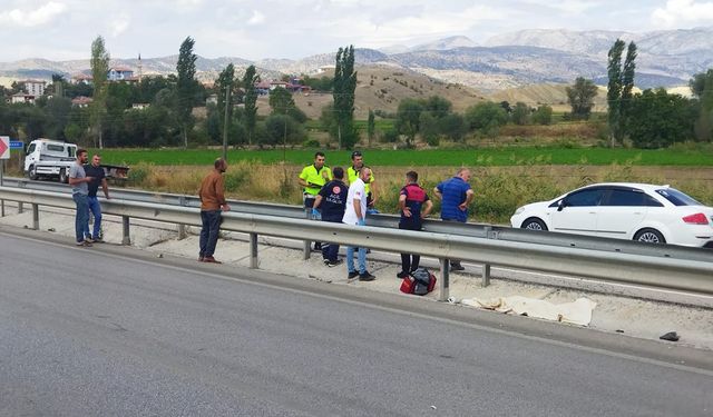 Çorum'da trafik kazası: 1 kişi hayatını kaybetti