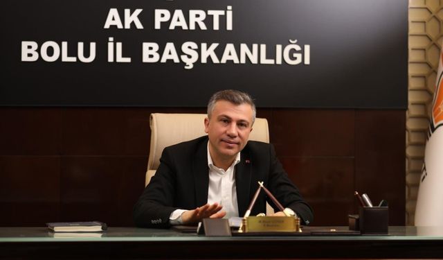 AK Parti Bolu İl Başkanı Güner, kongre sürecine ilişkin açıklama yaptı