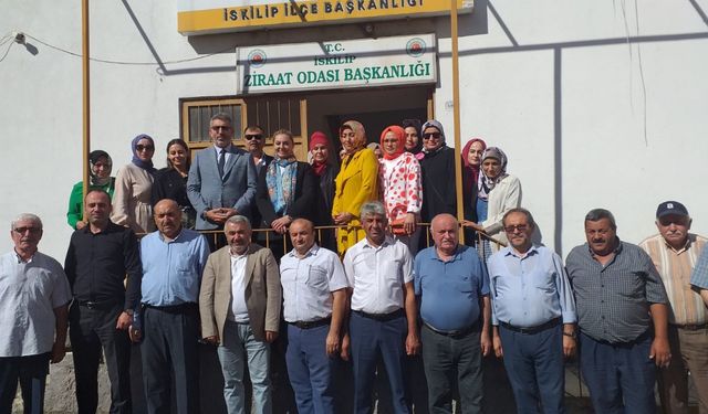 AK Parti Kastamonu Milletvekili Ekmekci, İskilip'i ziyaret etti