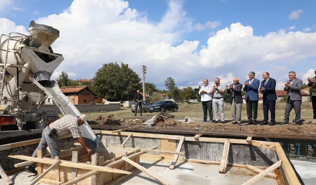 Alaca'da cemevinin temeli atıldı