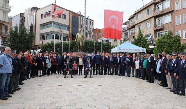 Amasya'da 19 Eylül Gaziler Günü kutlandı