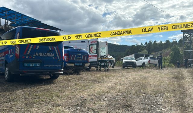 Bolu'da madende bakım onarım çalışmasında meydana gelen kazada 1 kişi öldü