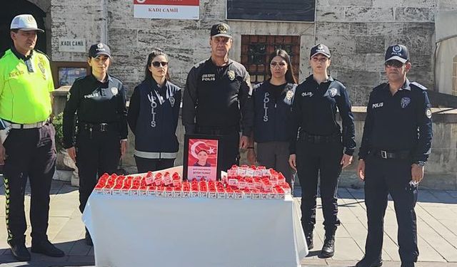 Bolu'da şehit polis memuru Şeyda Yılmaz için dua edildi