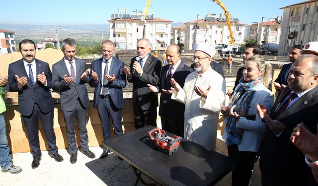 Diyanet İşleri Başkanı Erbaş, Kastamonu'da Kur'an kursu temel atma töreninde konuştu: