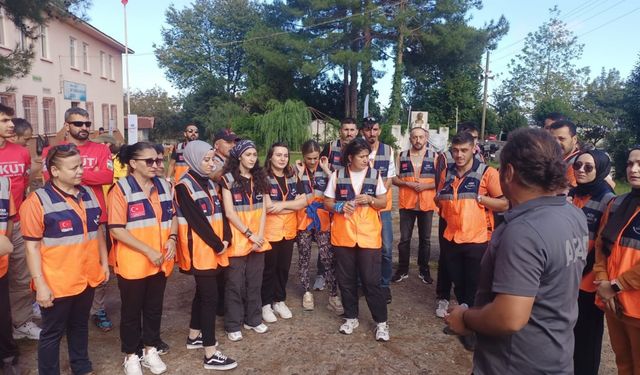 Giresun’da AFAD kampı gerçekleştirildi