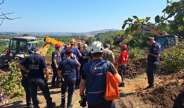 GÜNCELLEME - Samsun'da kuyu açarken toprak altında kalan 2 kişi öldü