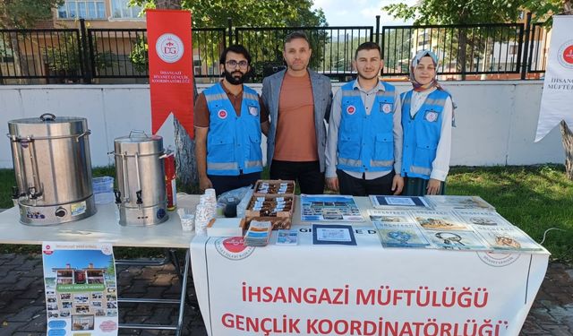 İhsangazi Müftülüğü Gençlik Koordinatörlüğünden tanışma programı