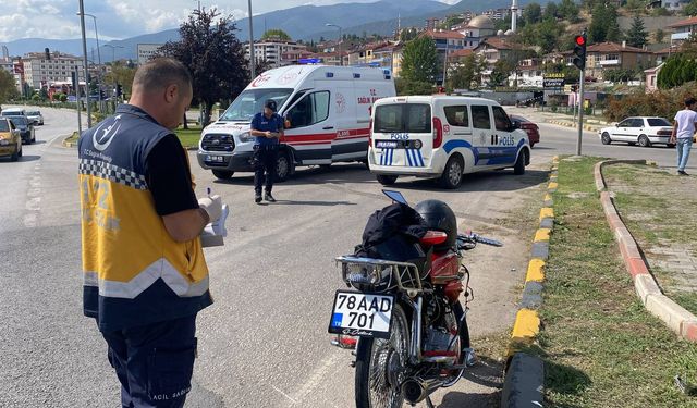 Karabük'teki trafik kazalarında 2 kişi yaralandı