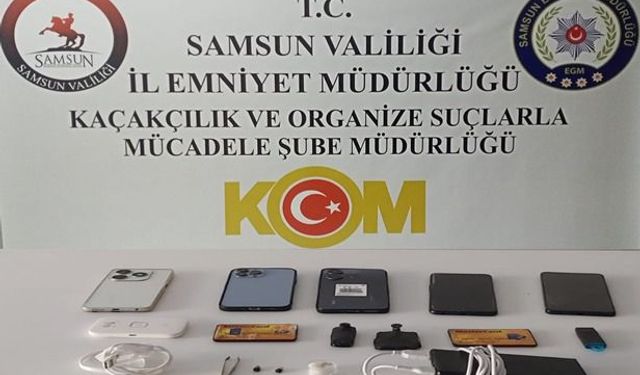 Samsun'da ehliyet sınavında usulsüzlük yapan 3 kişi yakalandı