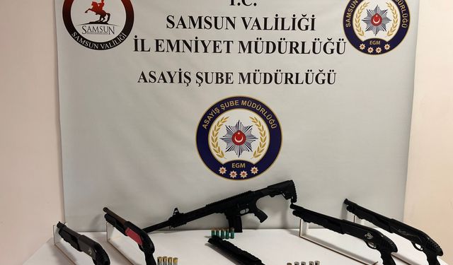 Samsun'da silahla yaralamayla ilgili 14 şüpheli gözaltına alındı