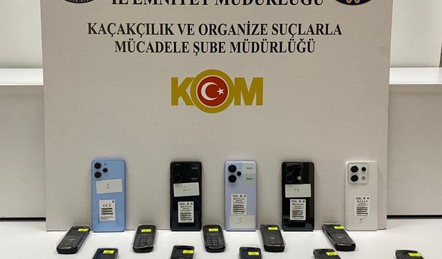 Samsun’da telefon kaçakçılığı operasyonunda 1 zanlı yakalandı