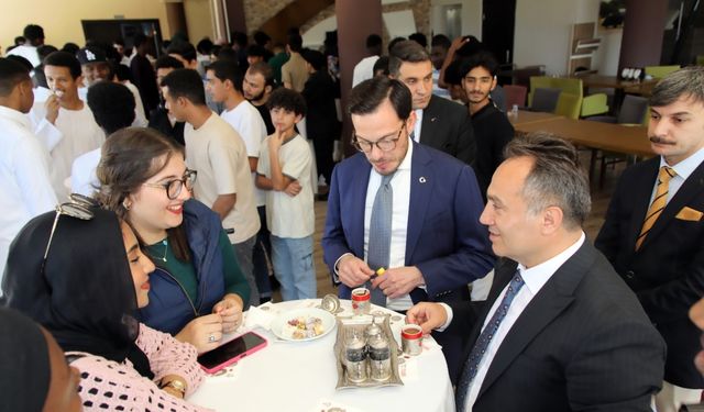 TOGÜ'de yabancı öğrenciler kahve gününde buluştu