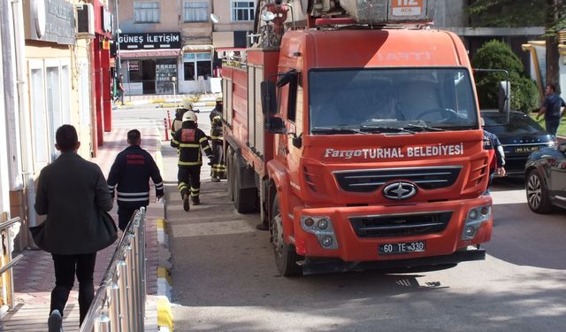 Turhal'da yangın tatbikatı gerçekleştirildi