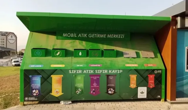 Mobil Atık Getirme Merkezi Bursalılardan tam not aldı